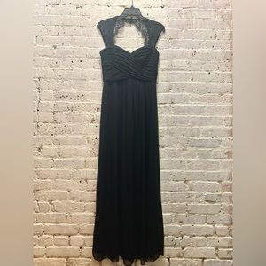 Black Lacy Gown